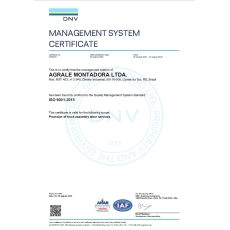 Certificado Agrale Montadora ISO 9001:2015