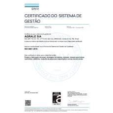 A Agrale Argentina possui certificação ISO 9001:2015